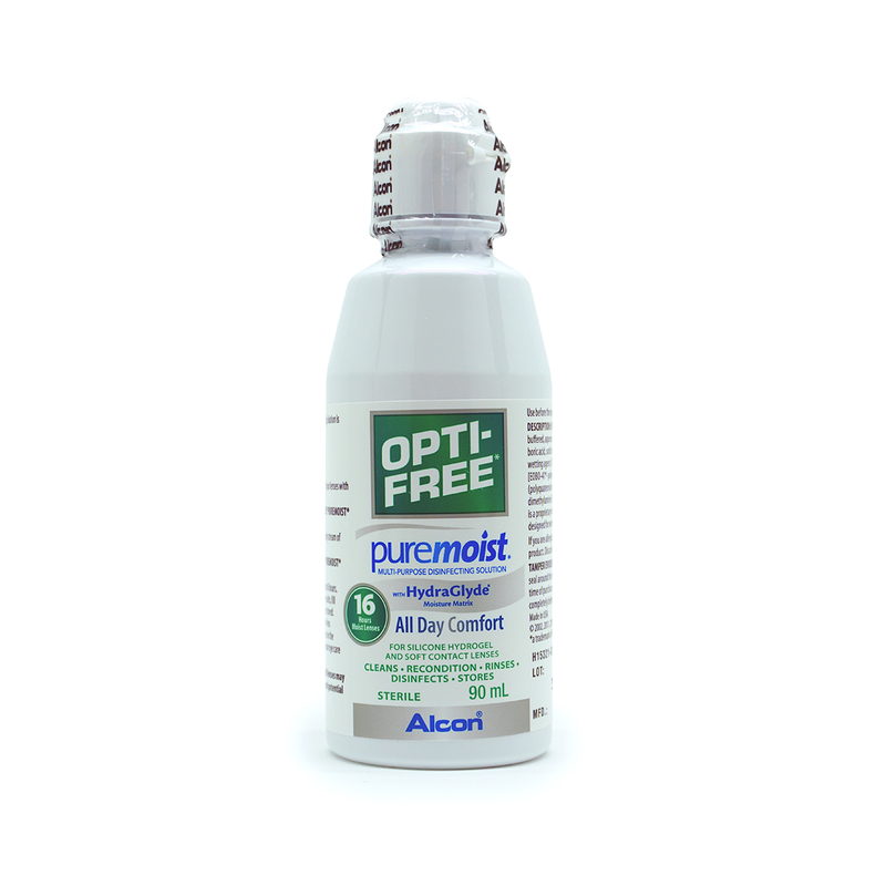 Alcon Opti-Free PureMoist Multi-Purpose Disinfecting Solution 90ml