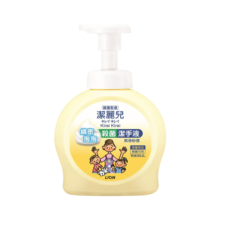 Kirei Kirei Korea Made Anti-bacterial Foaming Hand Soap (Baby Powder) 490ml