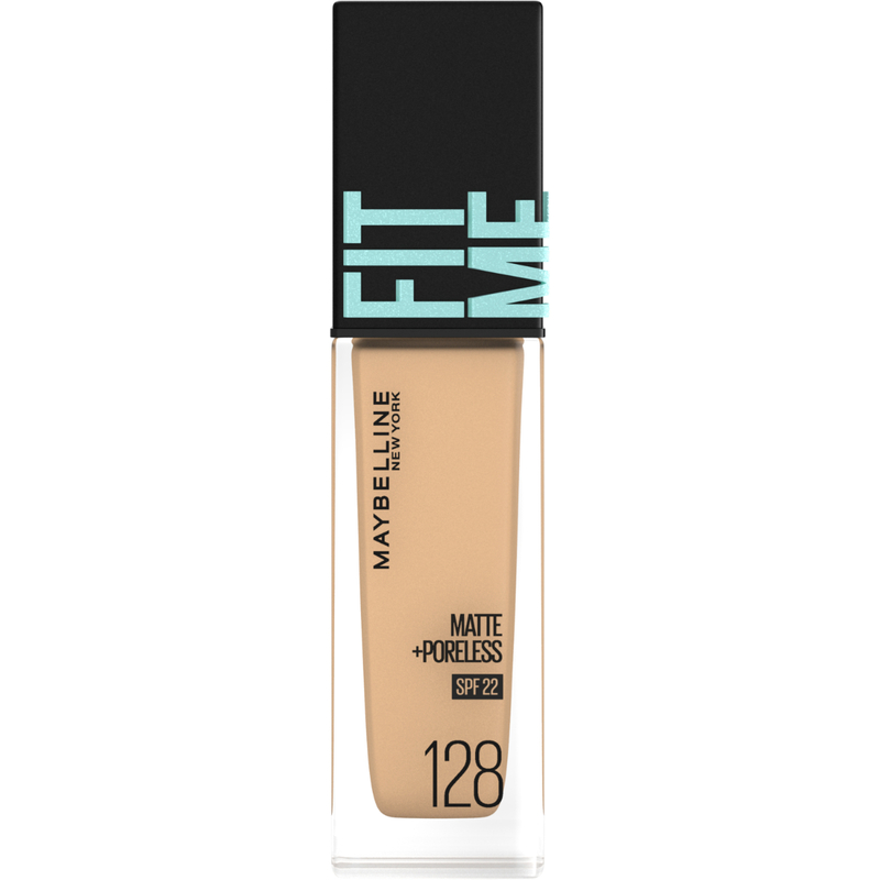 Maybelline Fit me! Matte + Poreless Foundation - 128 Warm Nude 30ml