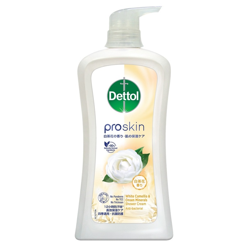 Dettol Proskin White Camellia & Onsen Minerals Shower Foam 950g