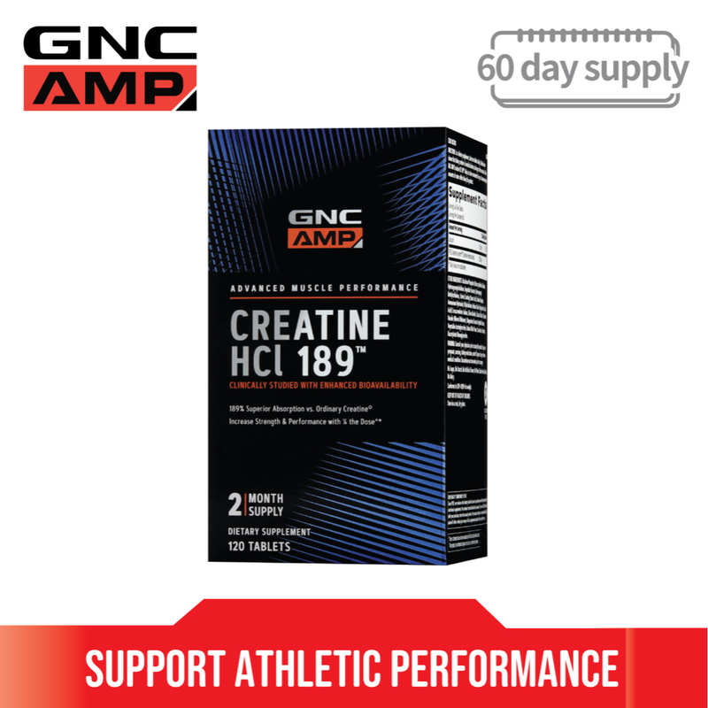 GNC AMP 肌酸120粒