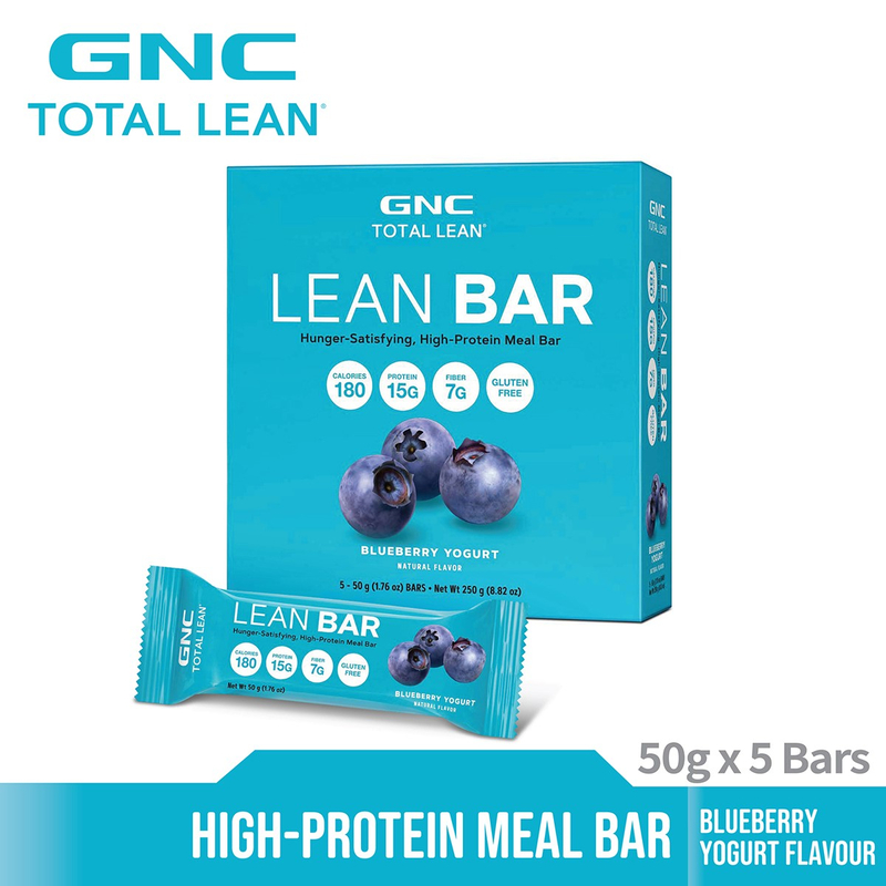 GNC Total Lean Bar(Blueberry Yogurt) 50g x 5pcs