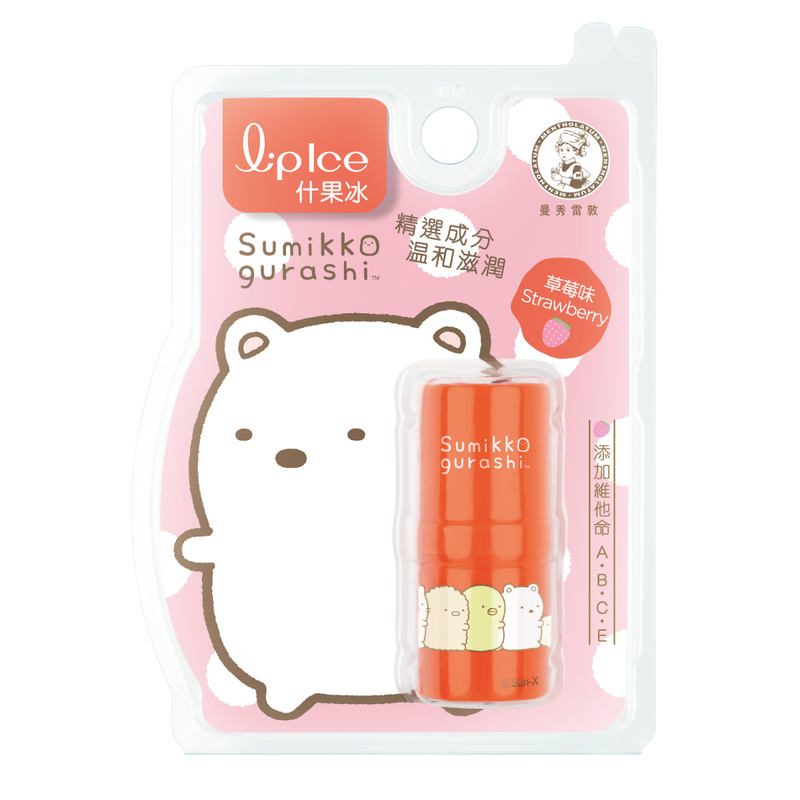 Mentholatum Sumikko Gurashi Lip Balm(Strawberry) 3.5g