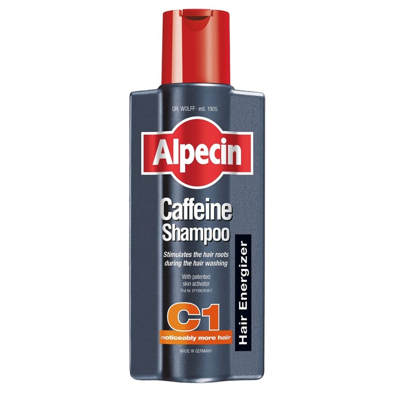 Alpecin Caffeine Shampoo C1 375ml– Strengthens hair growth and reduces hair loss, for men