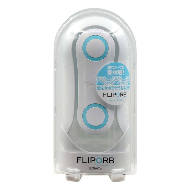 Tenga Flip Orb - Blue Rush 1pc