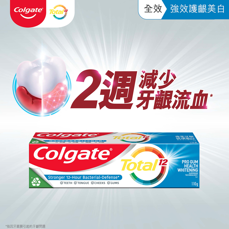 Colgate高露潔全效專業牙齦護理美白牙膏 110克