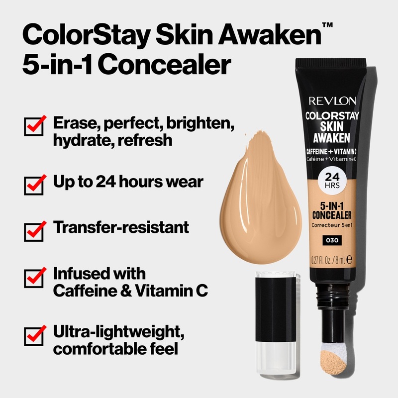 Revlon ColorStay Skin Awaken 5-in-1 Concealer - 040 Medium 8ml