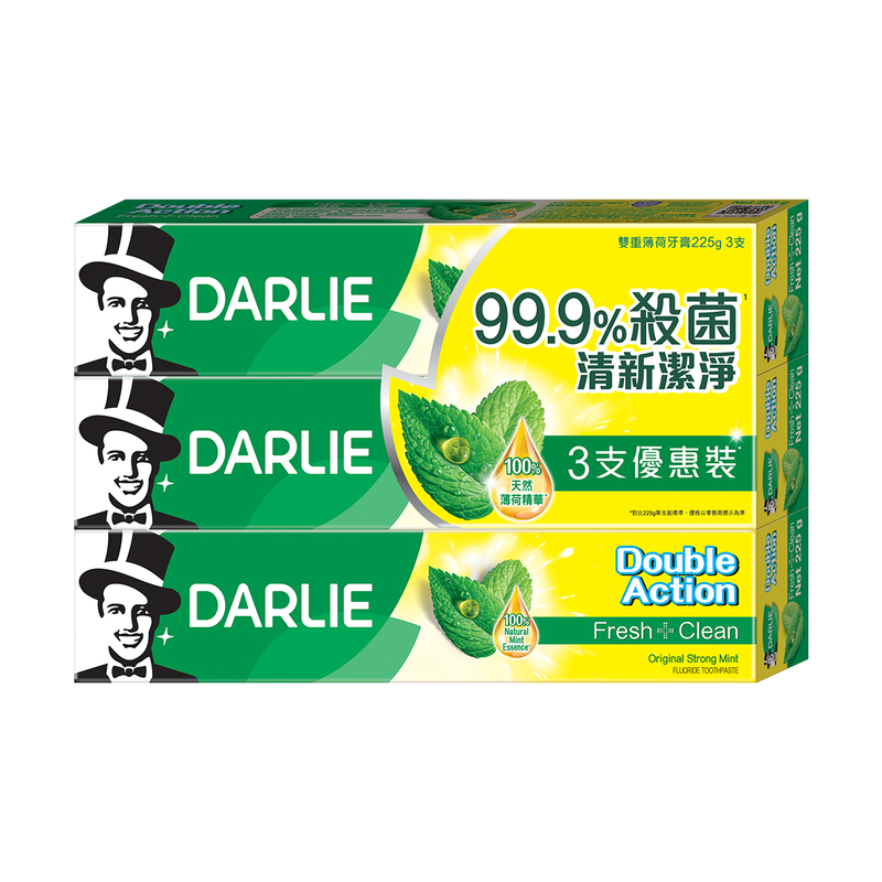 DARLIE Double Action toothpaste 225g x 3pcs