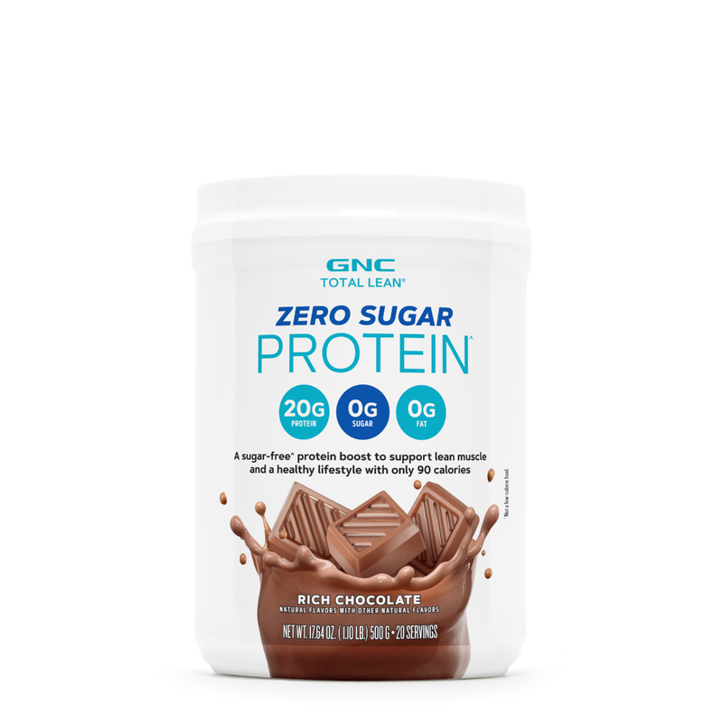 GNC Total Lean Zero Sugar Protein (Chocolate) 500g