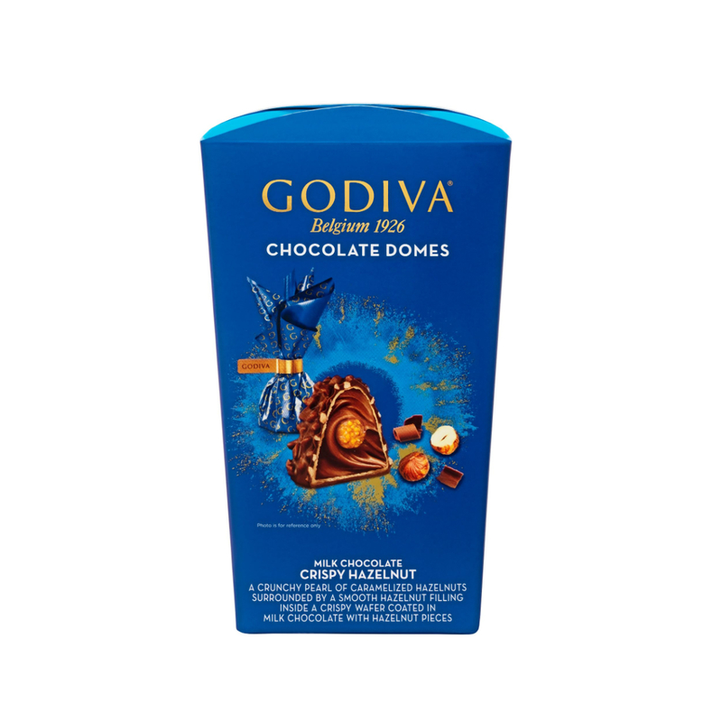 GODIVA DOMES榛子牛奶巧克力脆球 120克