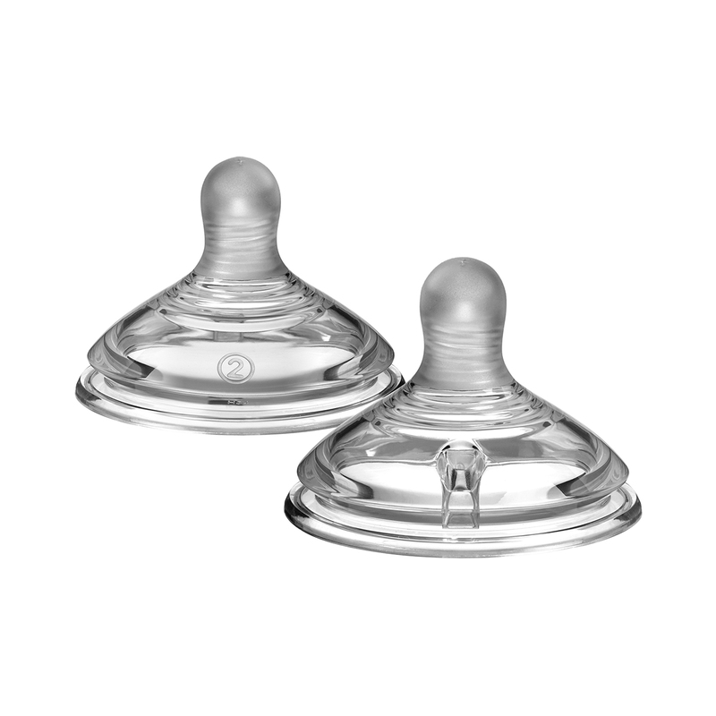 Tommee Tippee Closer to Nature Super Soft Teats 2pk - Medium Flow