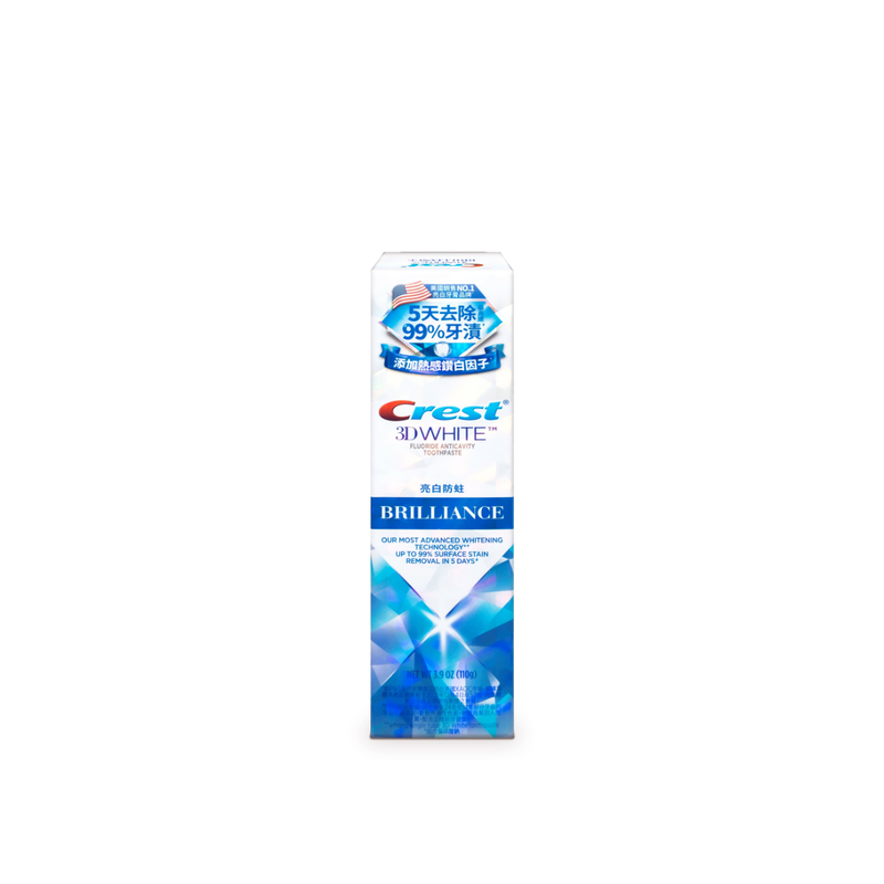 Crest 3D White Brilliance-Crystal Fresh 110g