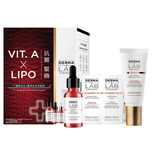 Derma Lab Vitamin A Derma Anti-aging Set (Concentrate 30ml +15ml+Serum 15ml+Cream 45g)