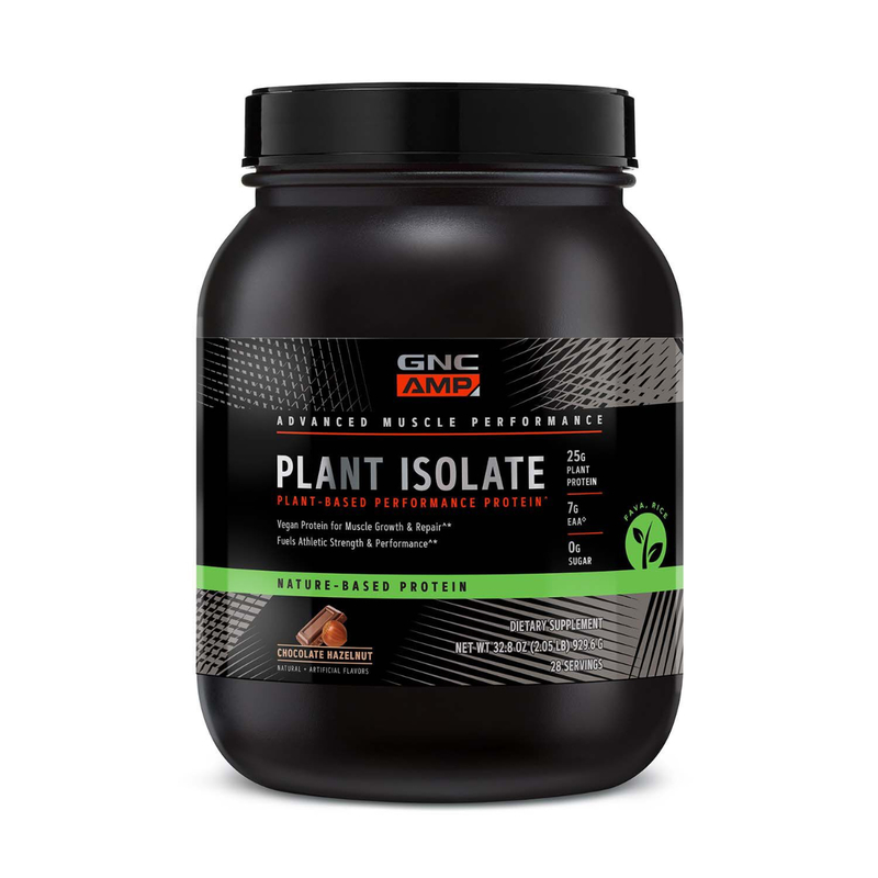 GNC AMP Plant Isolate Protein (Chocolate Hazelnut) 929.6g