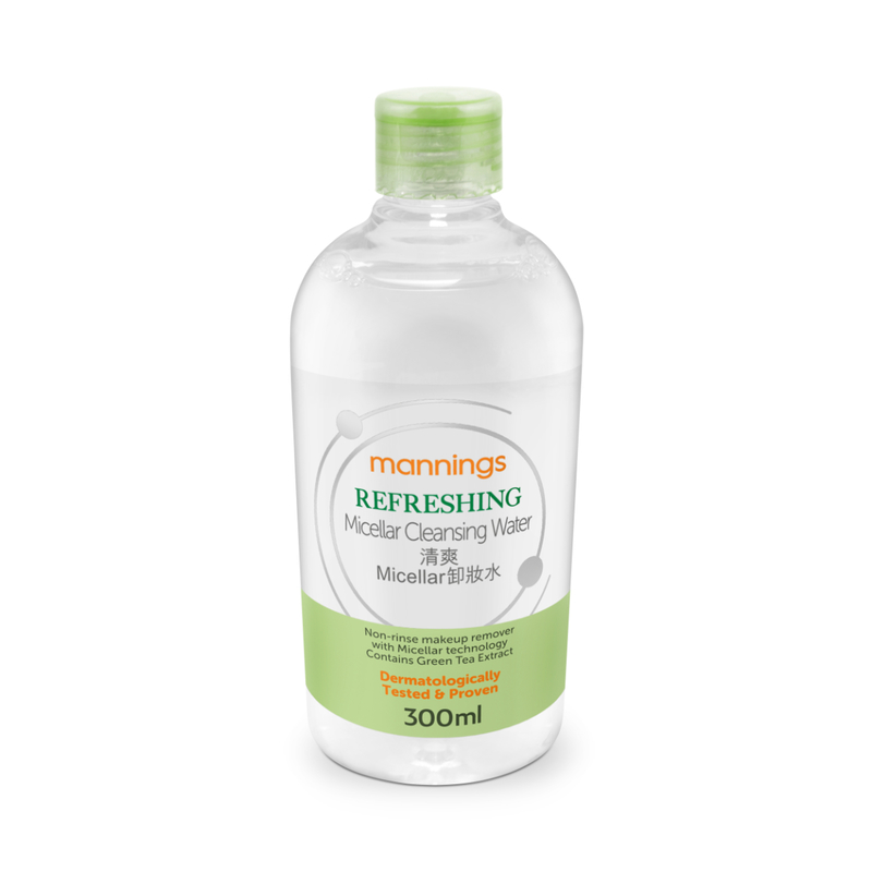 Mannings Micellar Cleansing Water 300ml-Refreshing