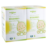 Softtouch嬰兒純棉擦巾 80片 x 2盒
