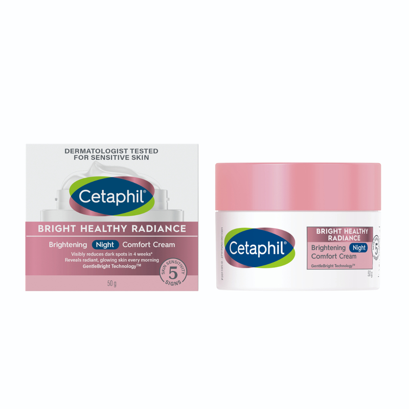 Cetaphil舒特膚透亮抗敏舒緩晚霜 50克