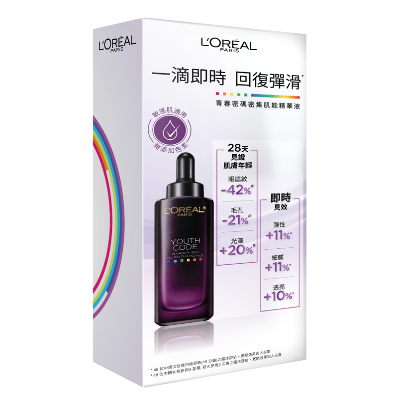 L'Oreal Paris Youth Code Advanced Skin Cultivating Essence Jumbo Set 50ml + 7.5ml x 2pcs