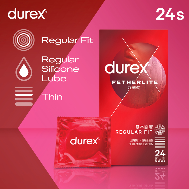 Durex杜蕾斯超薄裝衛生套 24片