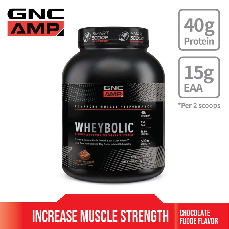 GNC AMP Wheybolic (Chocolate) - 3.44lb