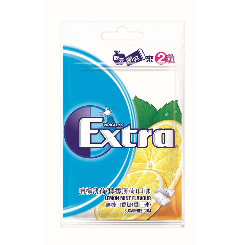 Extra Professional Lemon Mint Flavour Gum 20pcs