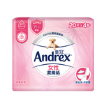 Andrex皇冠女性濕廁紙 20片 x 4包