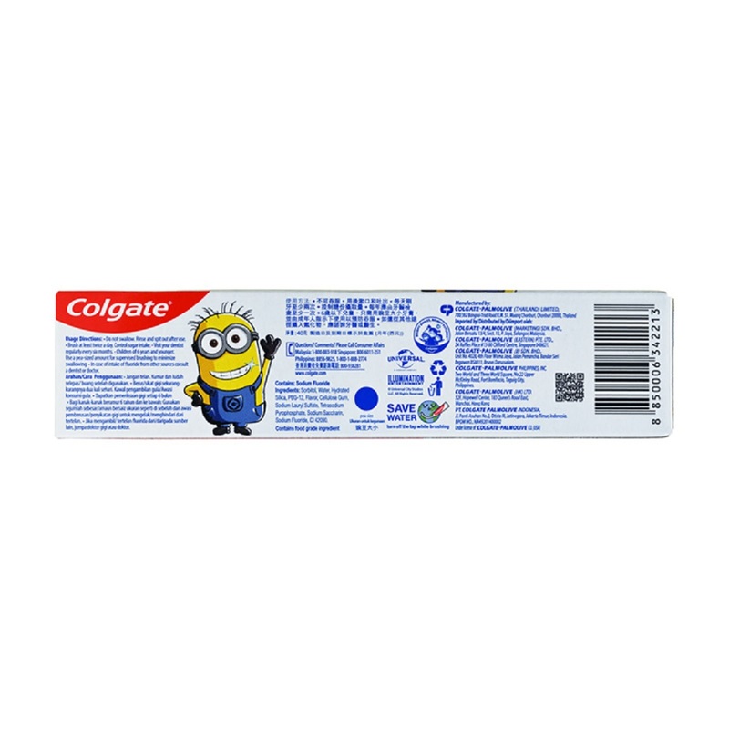 Colgate Minions Toothpaste For Kids 40g