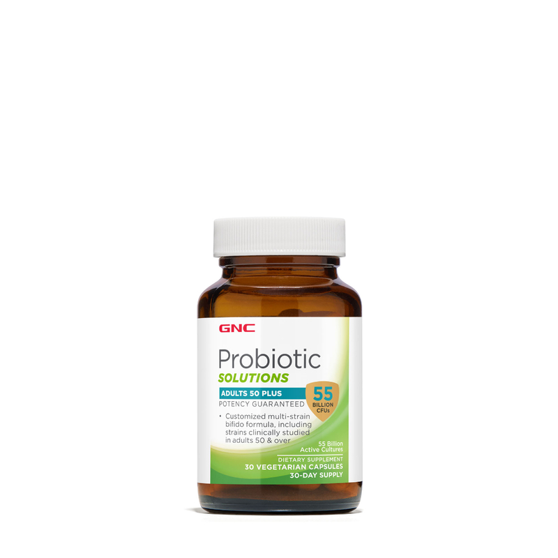GNC Probiotic Solutions Adults 50 Plus 55B 30pcs